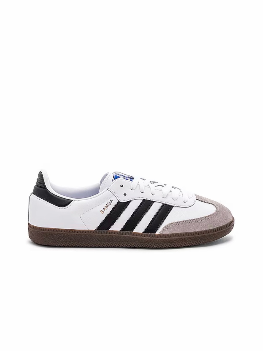 Adidas Samba White Black with Brown Sole
